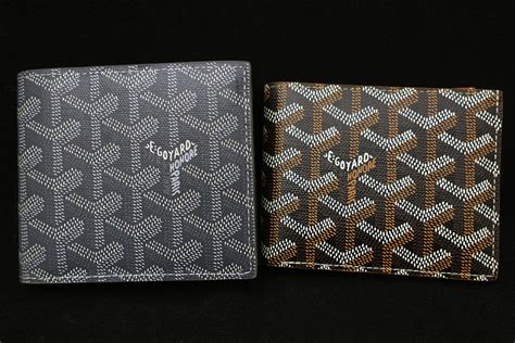 goyard fake wallet|authentic goyard wallet.